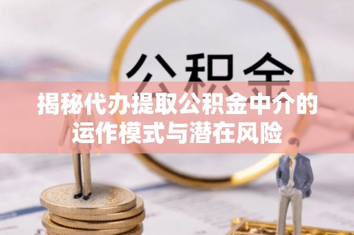 荣昌揭秘代办提取公积金中介的运作模式与潜在风险