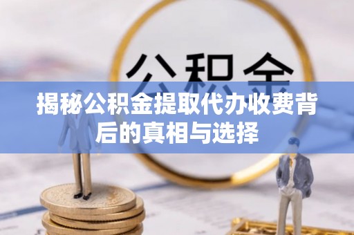 荣昌揭秘公积金提取代办收费背后的真相与选择