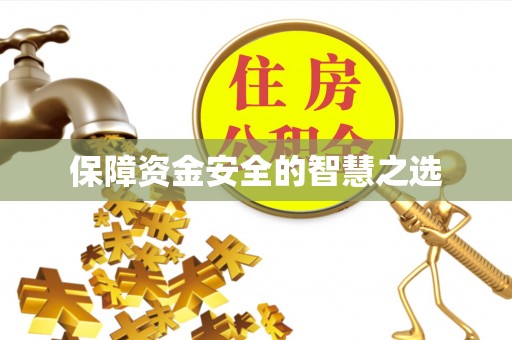 荣昌保障资金安全的智慧之选