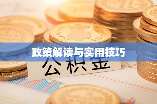 荣昌政策解读与实用技巧