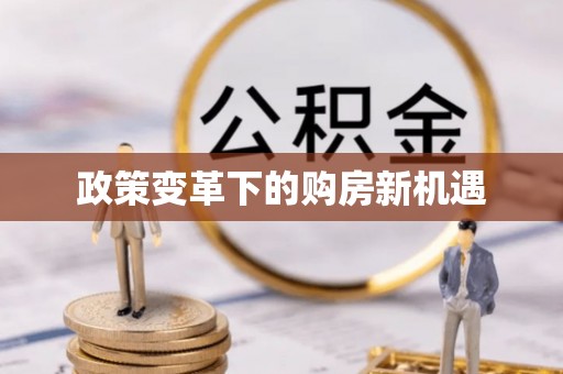 荣昌政策变革下的购房新机遇