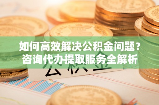荣昌如何高效解决公积金问题？咨询代办提取服务全解析