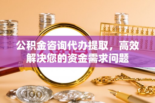 荣昌公积金咨询代办提取，高效解决您的资金需求问题